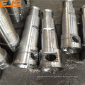 bimetallic conical twin plastic machine barrel&screw